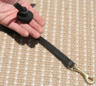 Dog Training Tabs-Leather Leash Tab for Great Dane