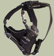 Durable Dog Harness-Leather Dog Harness for Great Dane
