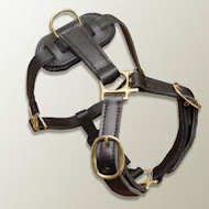 Luxury handcrafted leather dog harness made To German Mastiff