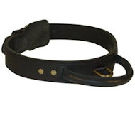 1 3/4 inch LEATHER DEPLOYMENT COLLAR for Great Dane