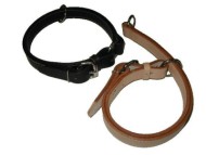 Leather choke dog collar- Medium, Large and Extra Large sizes