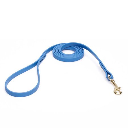 Amazing Blue Biothane Great Dane Leash for Walking, Tracking