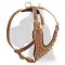 Spiked Leather Harness for Great Dane