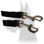 Nylon 2-Way Couplers Leash for 2 Great Dane