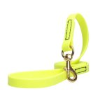Yellow Waterproof Great Dane Leash Made of Biothane