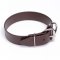 Extra Wide Brown Biothane Great Dane Collar