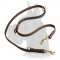Hands Free Control Leather Dog Leash for Great Dane