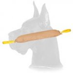 High quality Leather Bite Tug with 2 Handles for Great Dane