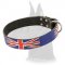 Great Dane Leather Collar - Great Britain Style
