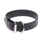 Extra Wide Black Biothane Great Dane Collar