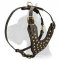 Studded Leather Harness for Great Dane