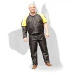 Nylon protection jacket with easy removable sleeve for Great Dane trainer