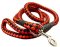 5 foot Round Nylon Leash With Brass Snap for Great Dane
