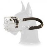 'The Silencer' Extra Large Wire Muzzle for Great Dane