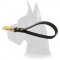 Short Leather Great Dane Leash