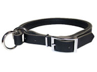 Adjustable Leather Slip Collar for Great Dane