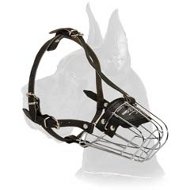 Wire Basket Muzzle for Great Dane