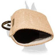 Two Handled Jute Bite Builder for Great Dane Bite Grip Training