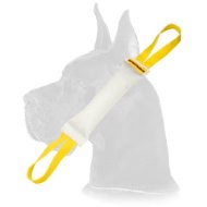 Fire Hose Dog Bite Tug With Handles for Great Dane