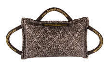 Great Dane Synthetic "French Linen" Dog Bite Pad with 3 Handles