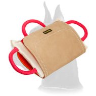 "Prof Bite Pillow" with Leather Cover for Advanced Dog Training