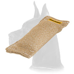 Puppy Jute Bite Tug Without Handles for Great Dane