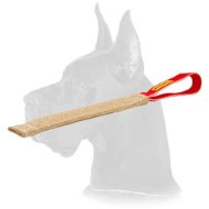 Pocket Toy made of Jute with Handle for Great Dane puppy training