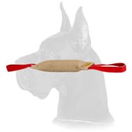 Dog Bite Tug of Natural Hypoallergic Jute Material