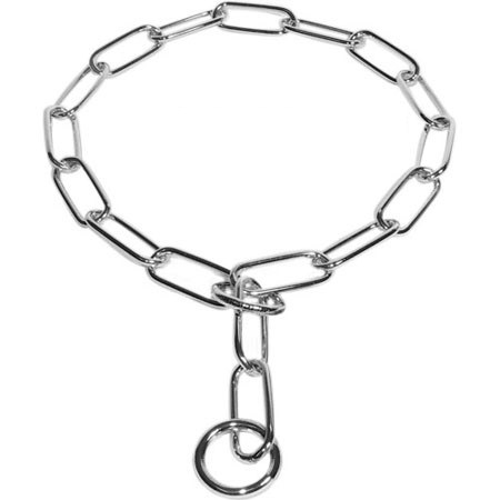 Chrome Plated Fur Saver for Obedience Training