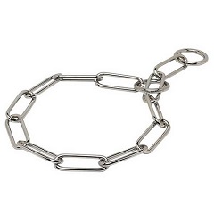 Stainless Steel Fur Saving Choke Collar