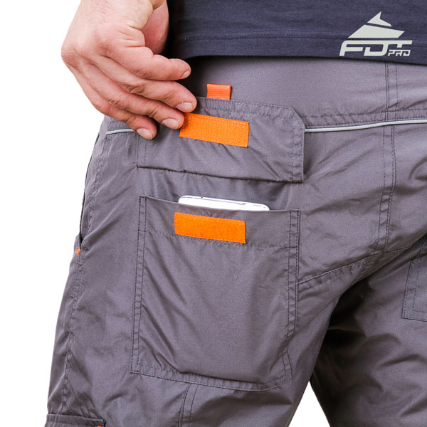 Comfy Design FDT Pro Pants with Durable Back Pockets for Dog Training