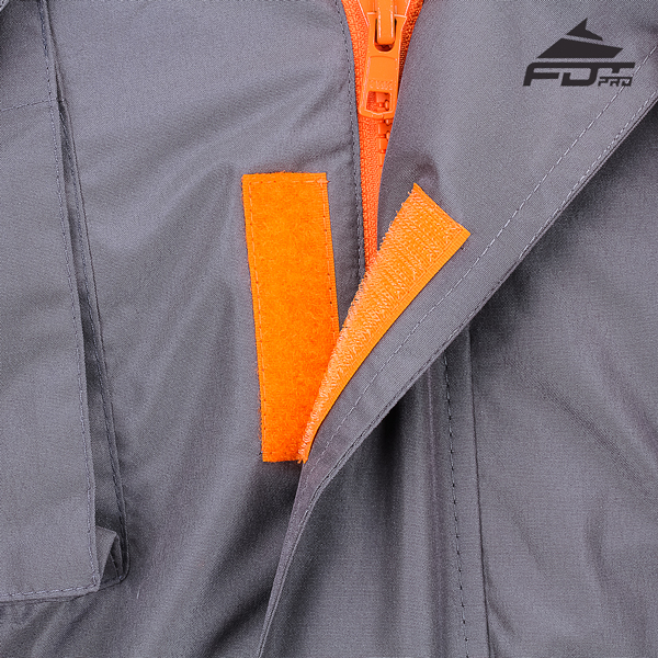 Durable Velcro on Dog Tracking Jacket for Everyday Use