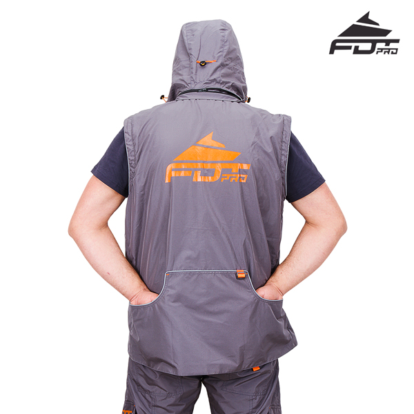 FDT Professional Dog Tracking Jacket with Back Pockets for your Comfort