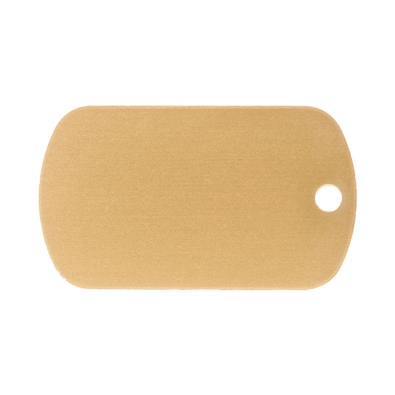 Rectangle Shaped Personalized Engraving ID tag