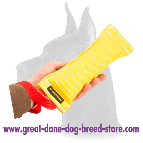 Bite Tug French Linen for Dog Training