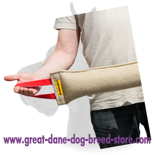 Jute Great Dane Bite Tug for Training of Grown Up Dogs