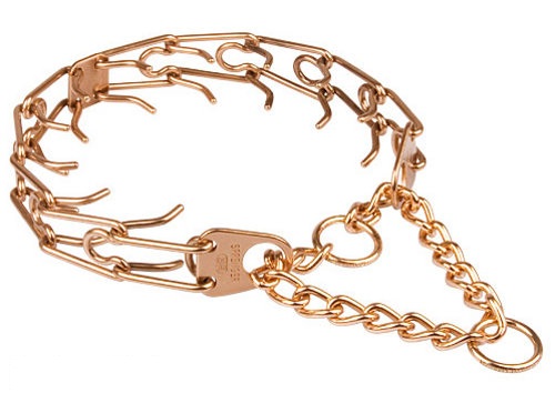 Herm Sprenger Curogan Great Dane Pinch Prong Collar - 1/6 inch (3.99 mm)