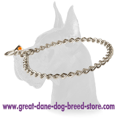 Herm Sprenger Stainless Steel Choke Collar - 1/9 inch (3mm)