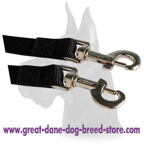 Stitched Nylon Coupler for Walking 2 Dogs