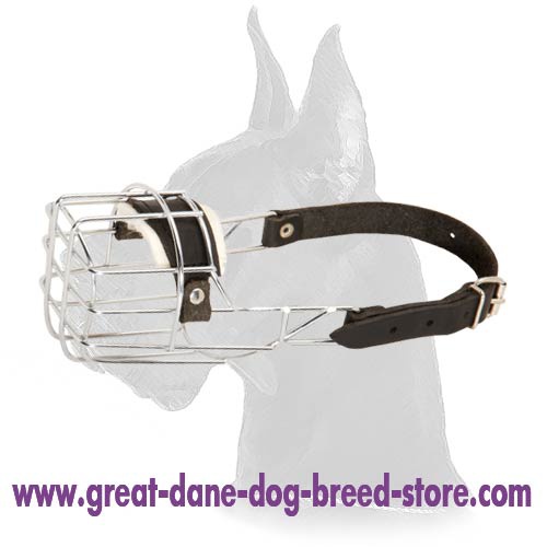 'The Silencer' Extra Large Wire Muzzle for Great Dane