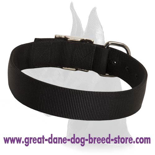 Double Layer Nylon Collar for Great Dane