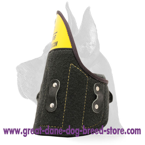 Removable Shoulder Protector for Bite Sleeves for Great Dane