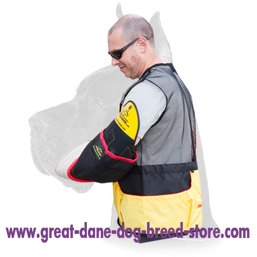 Interchangeable Great Dane Bite Sleeve of Jute